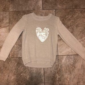 Cozy Sweater with Sparkly Star